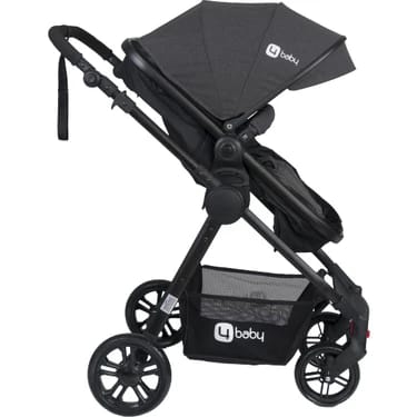 4 Baby comfort  Siyah Travel Sistem Bebek Arabası Antrasit